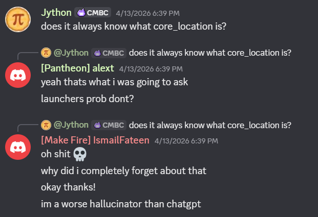 screenshot of chat after figuring out bug